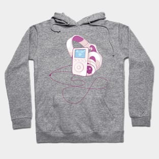 Music collector (pink) Hoodie